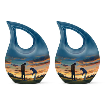 Small Urn Set of 2 -3