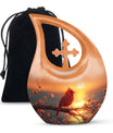 Cardinal Cremation Urn For Ashes  – Bird Cremation Urns For Women