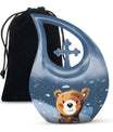 10 inch custom Bear Urn