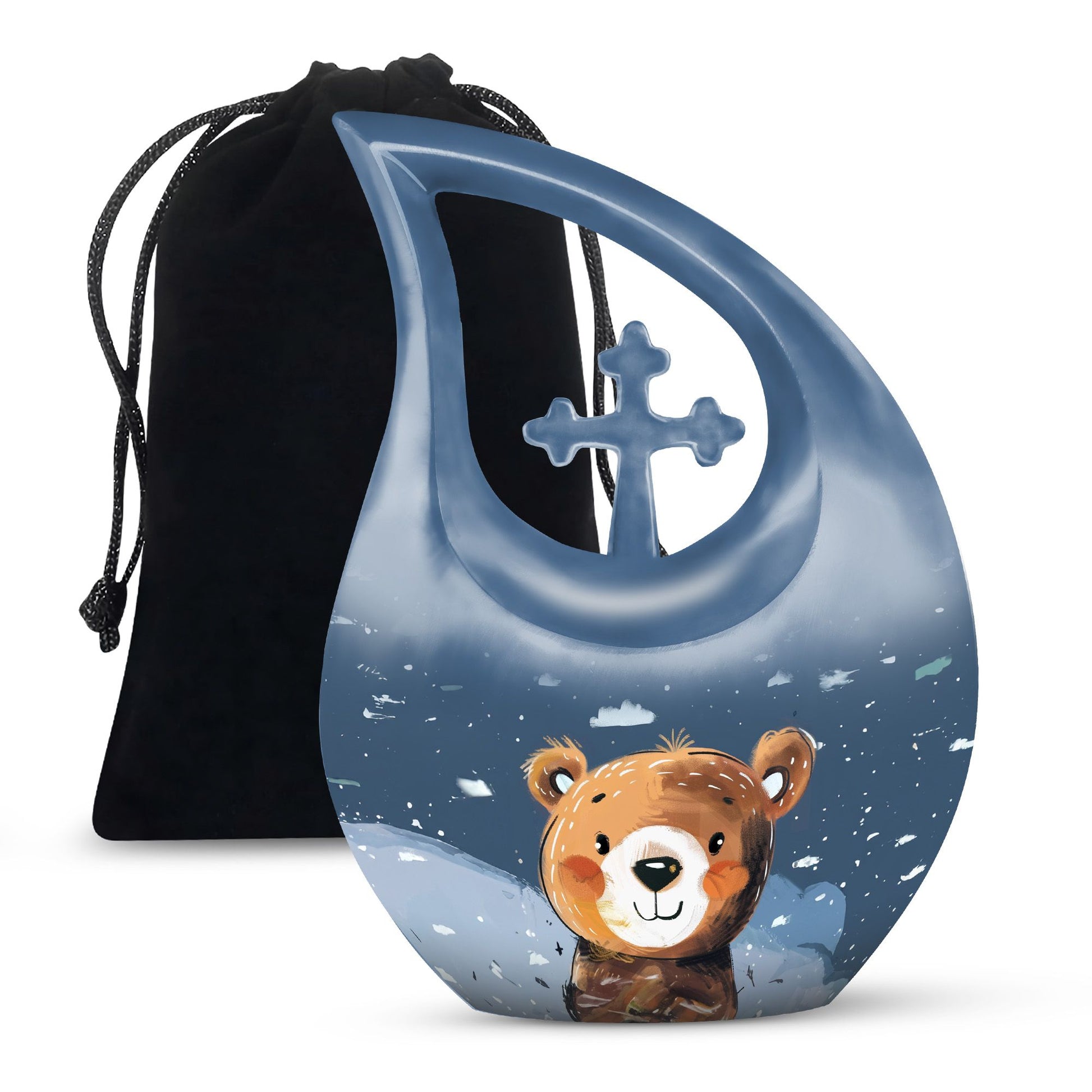 10 inch custom Bear Urn