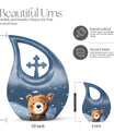 10 inch custom Bear Urn