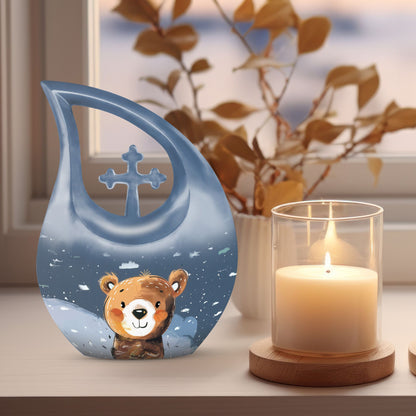 10 inch custom Bear Urn