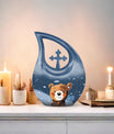 10 inch custom Bear Urn