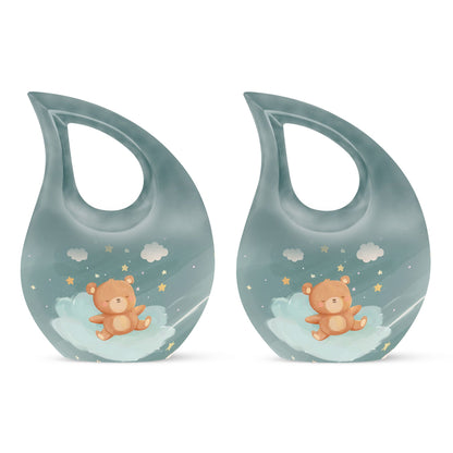 10 Inch Bear Urn 