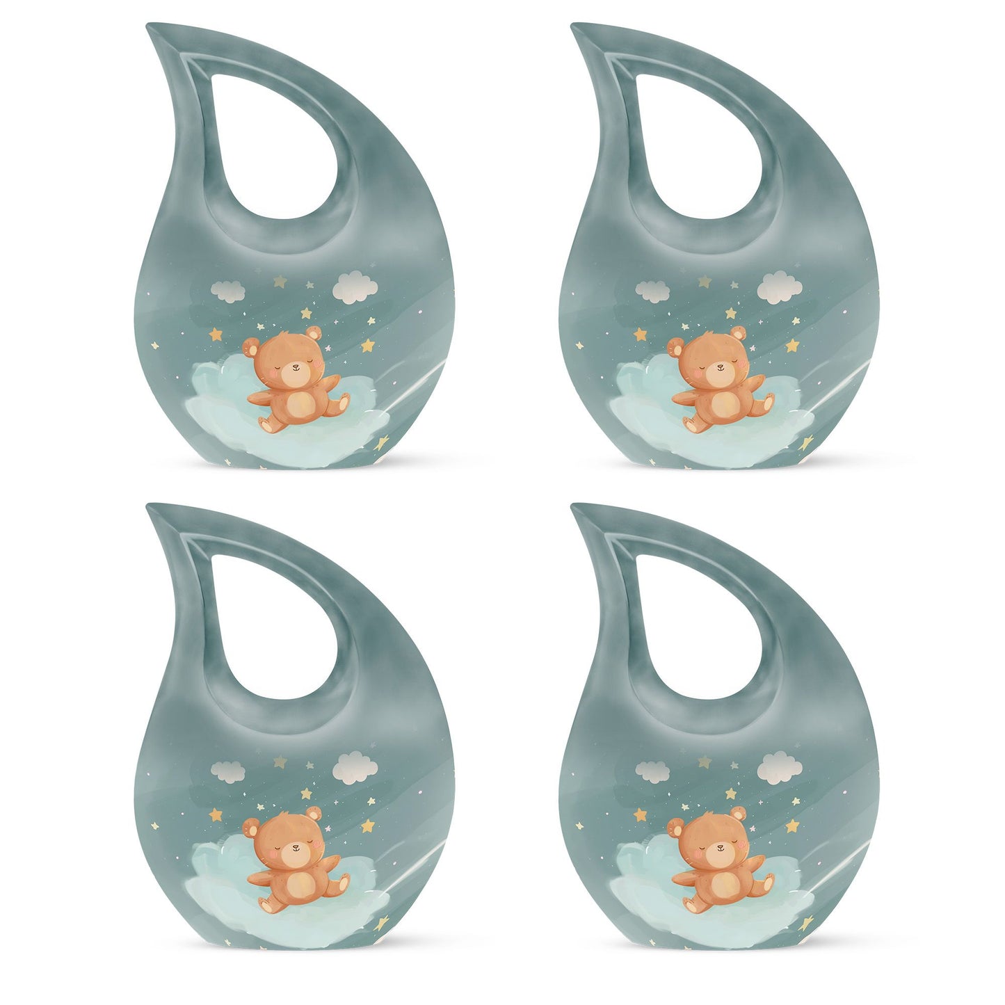 10 Inch Bear Urn 