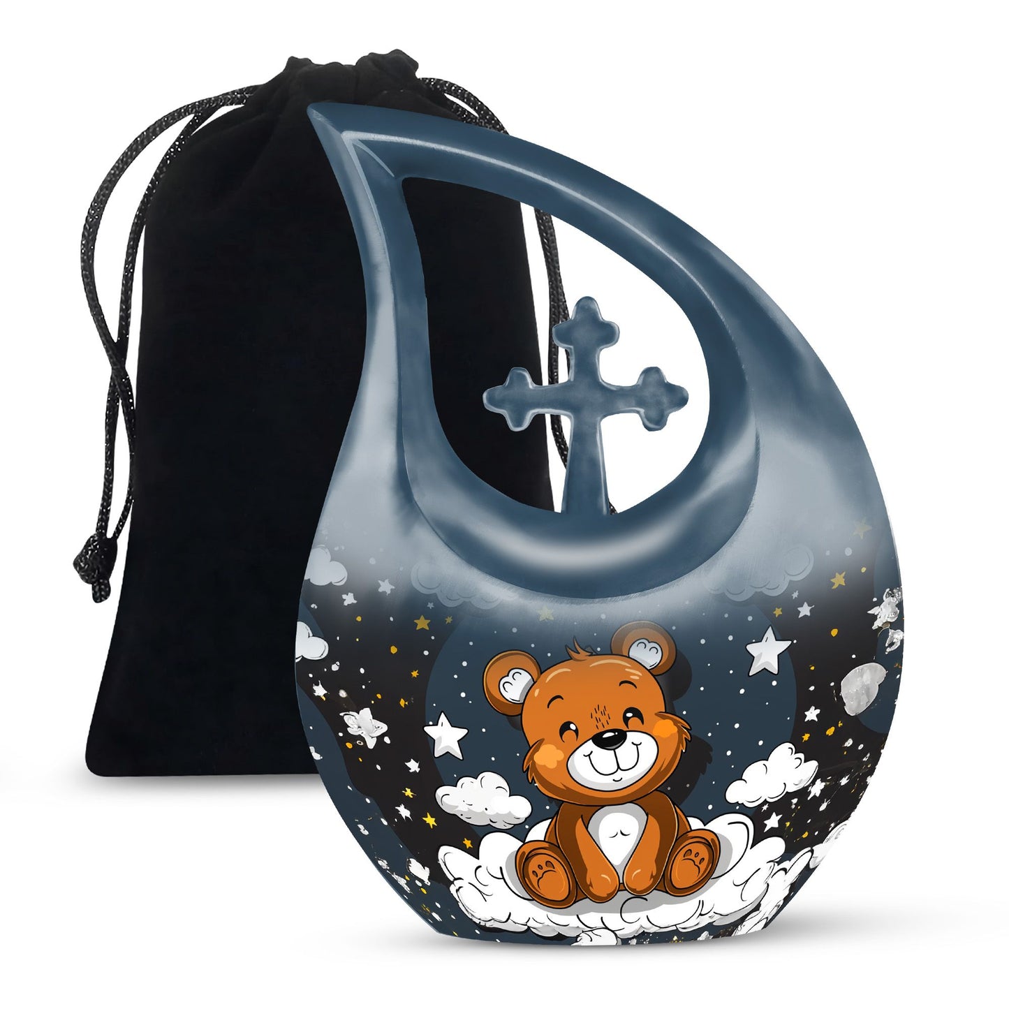 10 Inch Bear Urn 