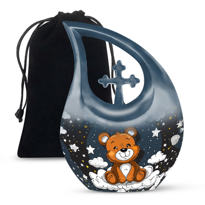 10 Inch Bear Urn 