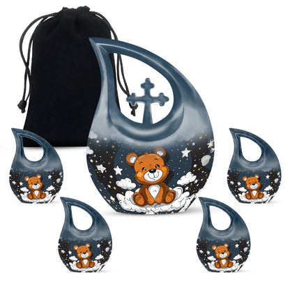 10 Inch Bear Urn 