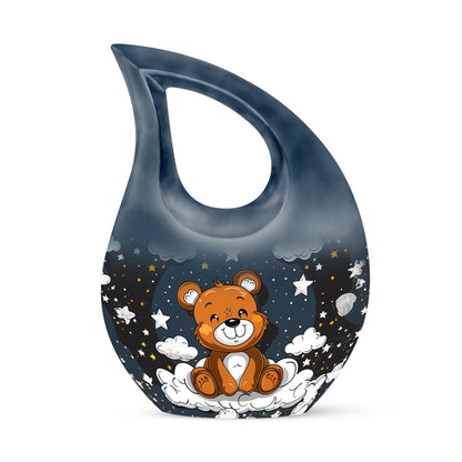 10 Inch Bear Urn 
