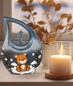 10 Inch Bear Urn 