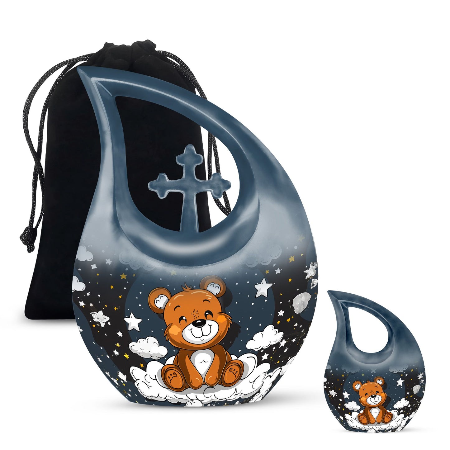10 Inch Bear Urn 