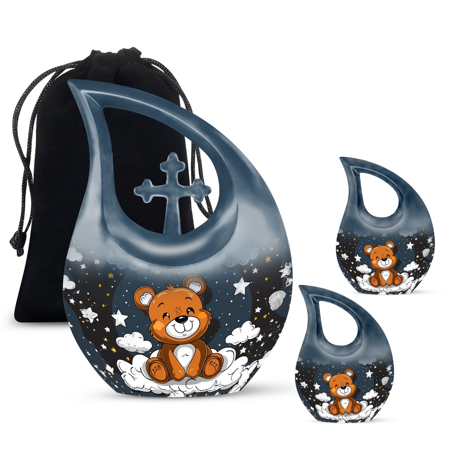 10 Inch Bear Urn 