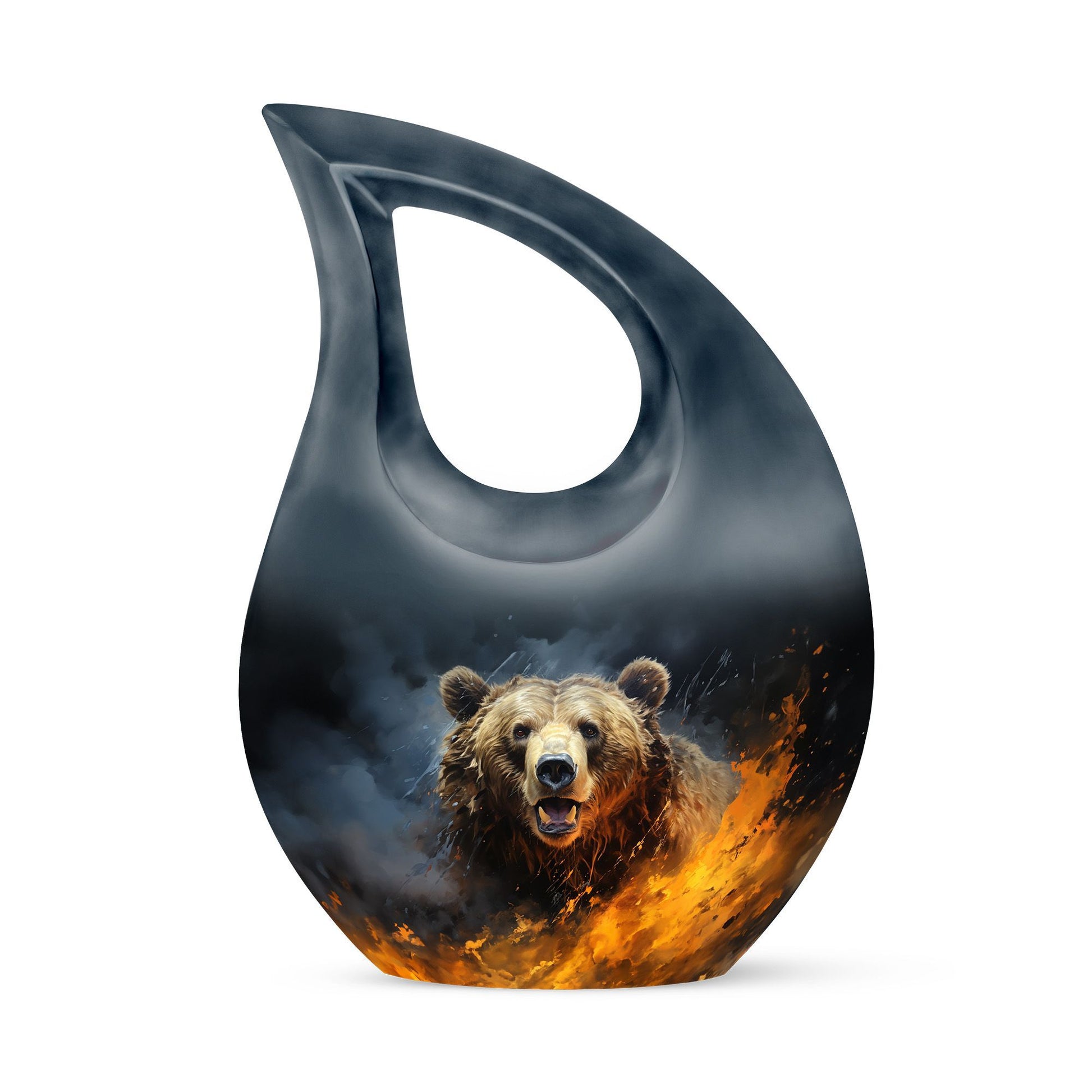 10 inch tall Bear Urn