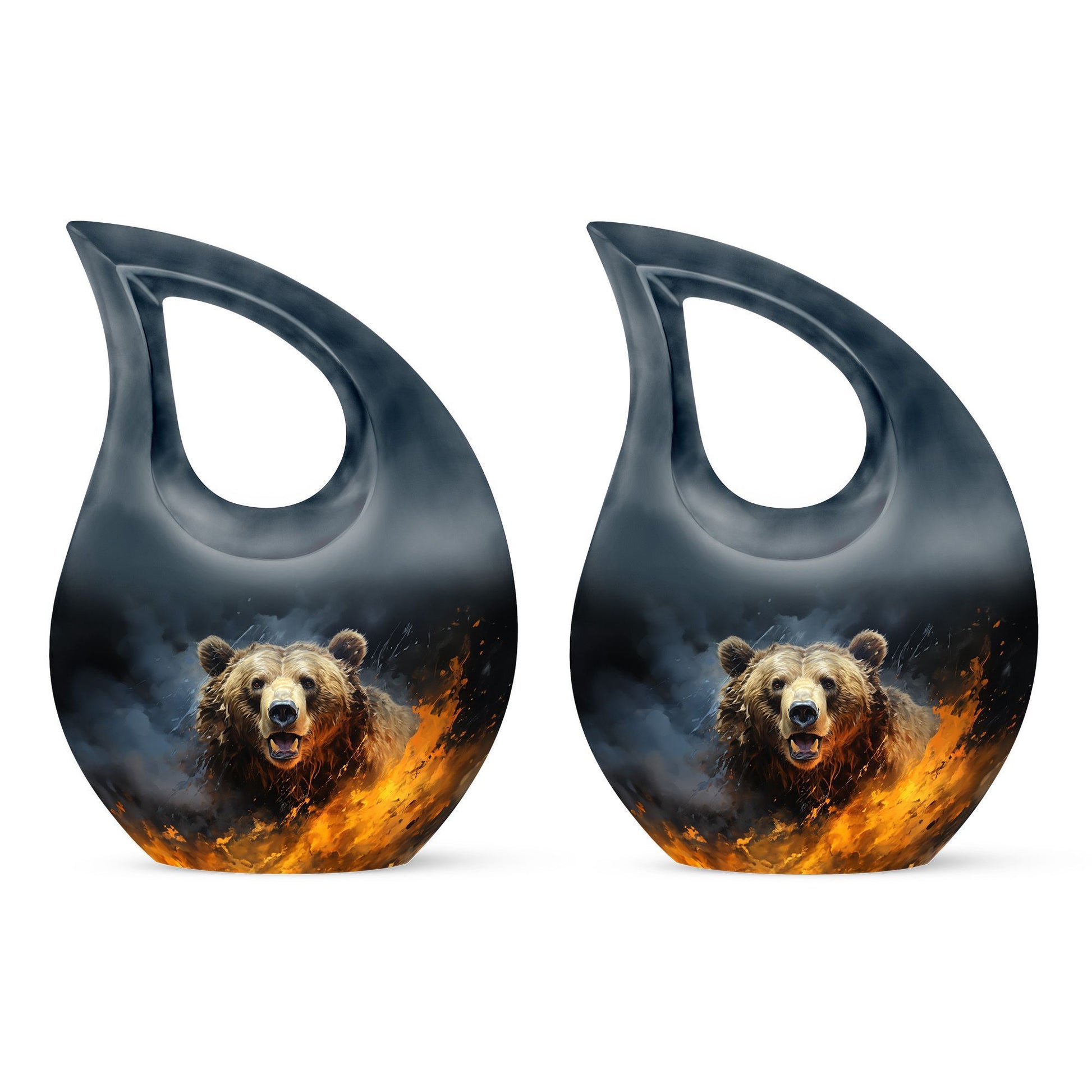 10 inch tall Bear Urn