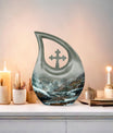 Mountains themed Medium Size Urn 