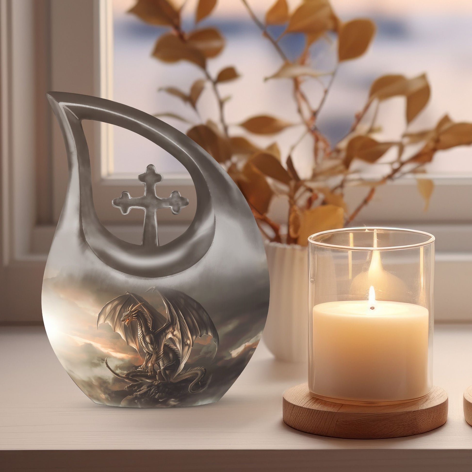 Personalized Dragon Urn