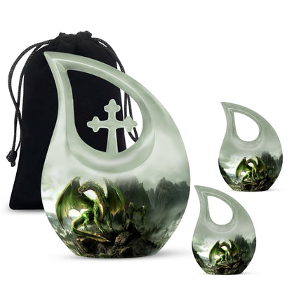 10-inch Dragon Urn 