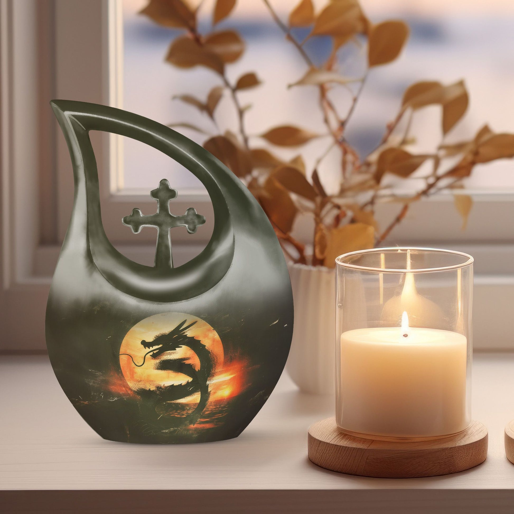 Affordable Dragon Urn 