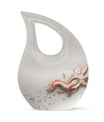 10-inch Dragon themed, Cross Drop design cremation urn