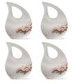 10-inch Dragon themed, Cross Drop design cremation urn