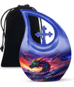 10-inch Dragon Urn, 
