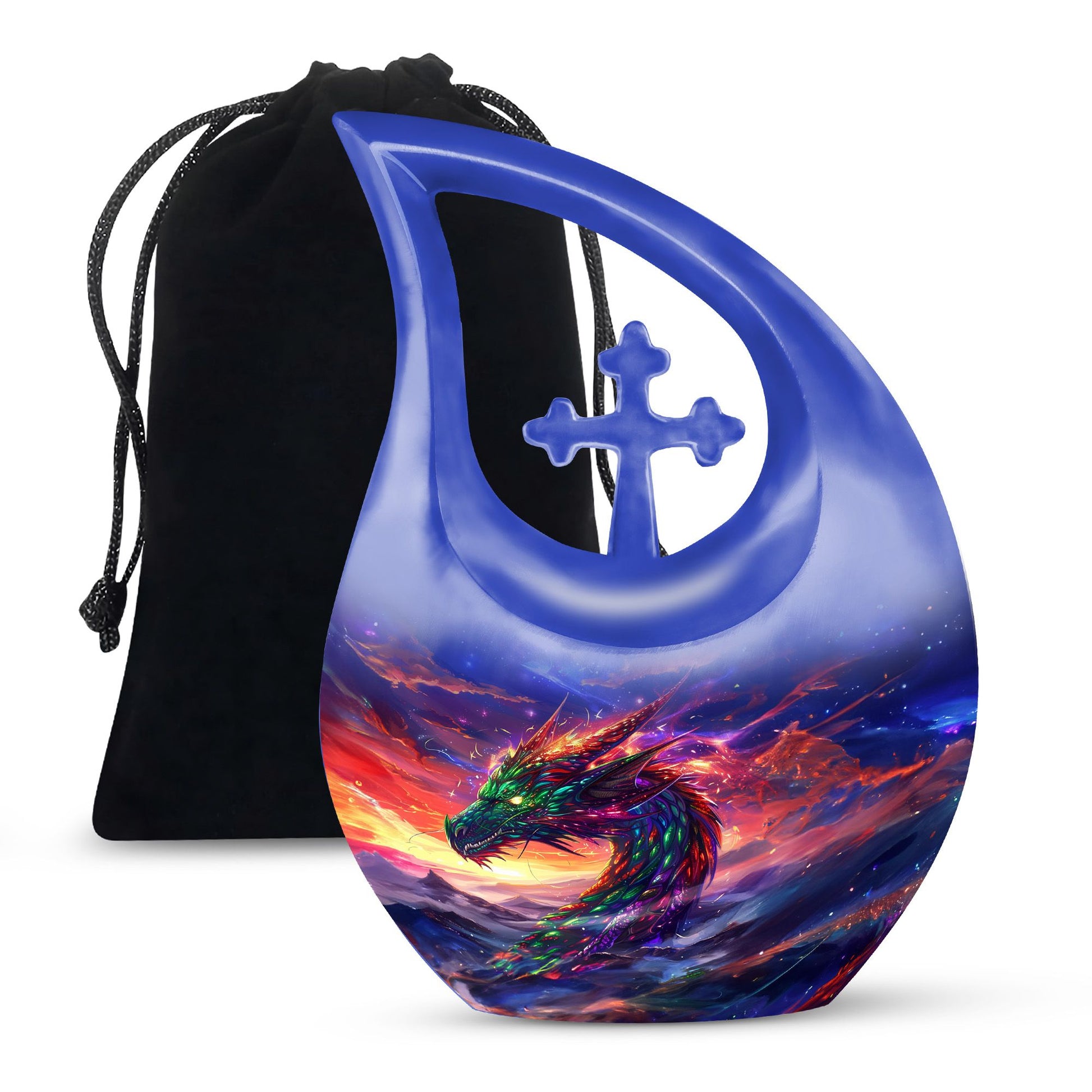 10-inch Dragon Urn, 