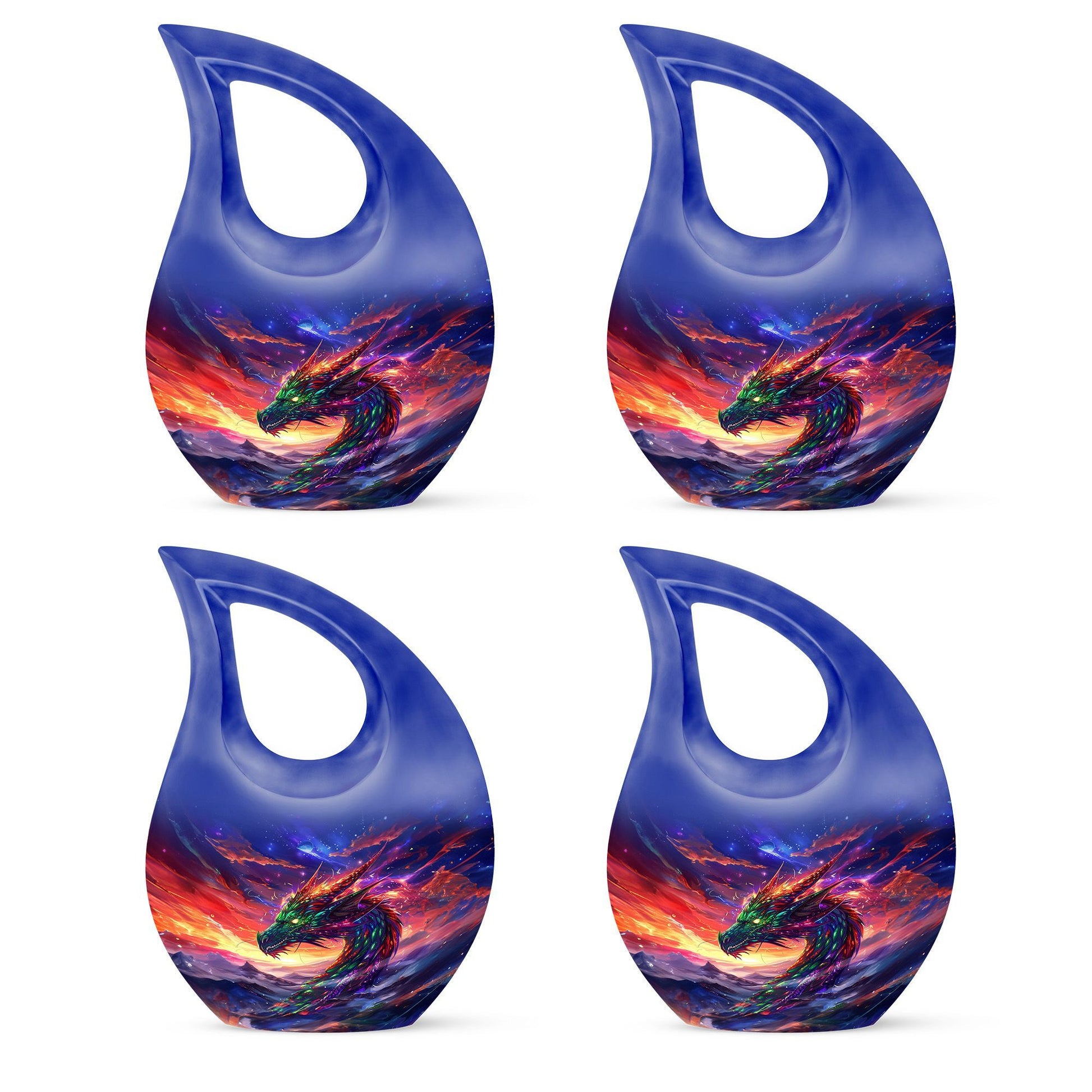 10-inch Dragon Urn, 