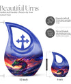 10-inch Dragon Urn, 