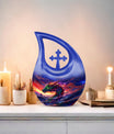 10-inch Dragon Urn, 