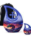 10-inch Dragon Urn, 