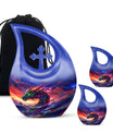 10-inch Dragon Urn, 