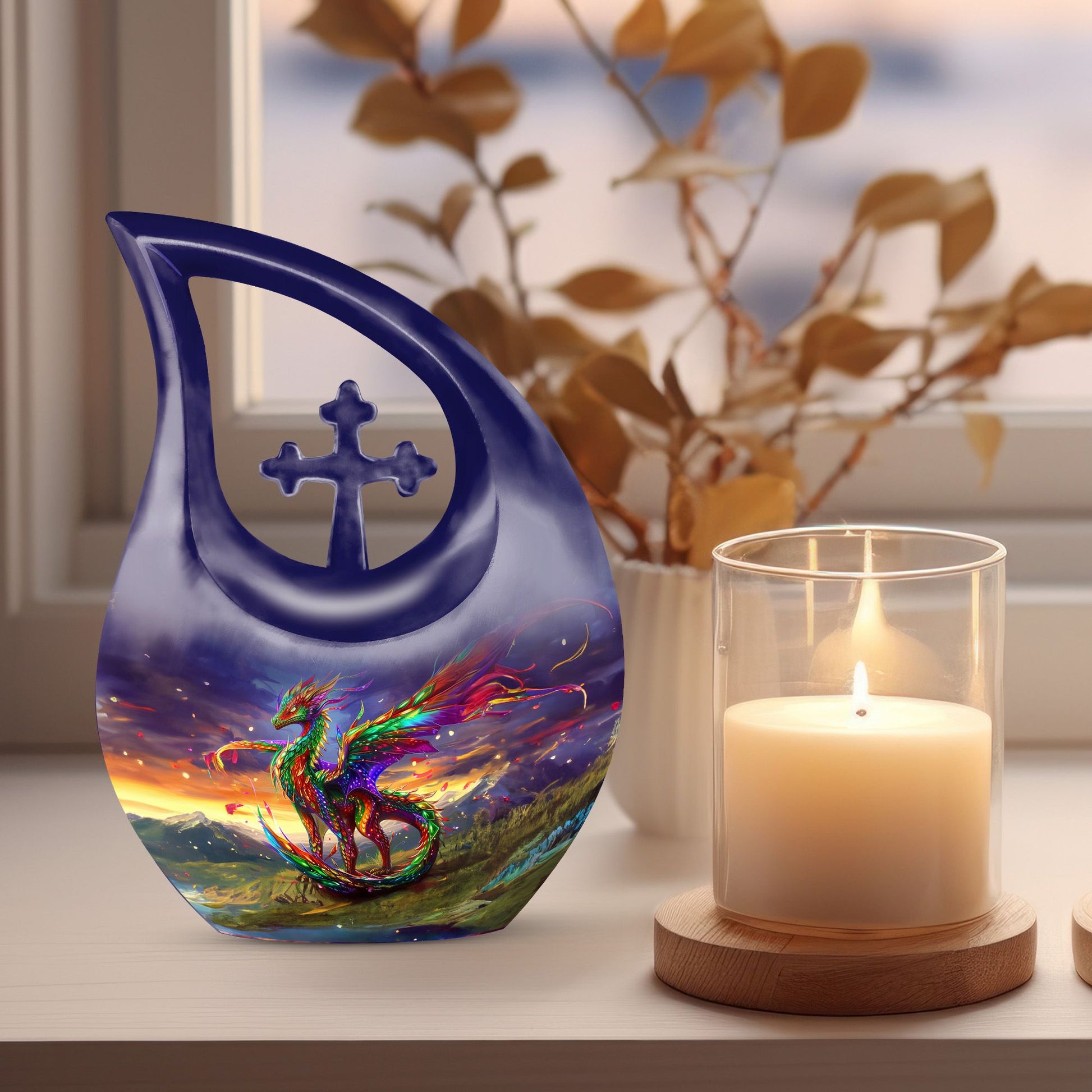 Affordable 10-inch Dragon Urn 