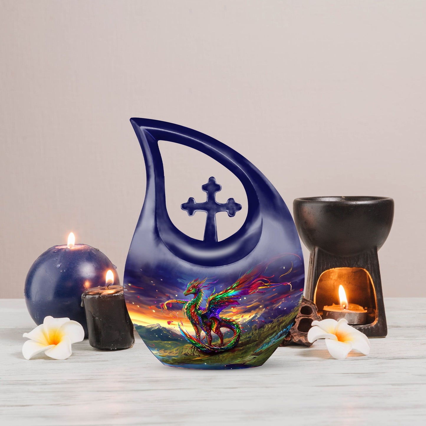 Affordable 10-inch Dragon Urn 