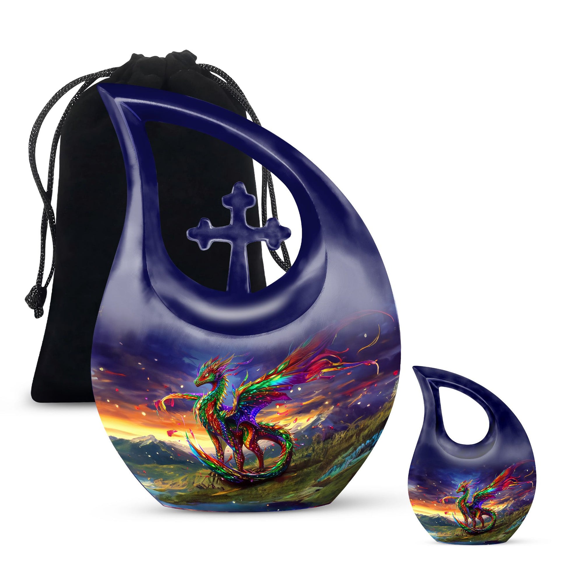 Affordable 10-inch Dragon Urn 