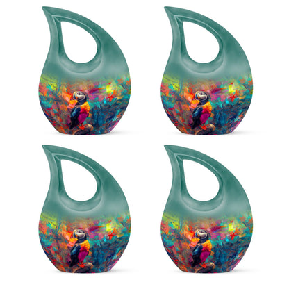 10-inch Puffin Bird themed Cross Drop design 