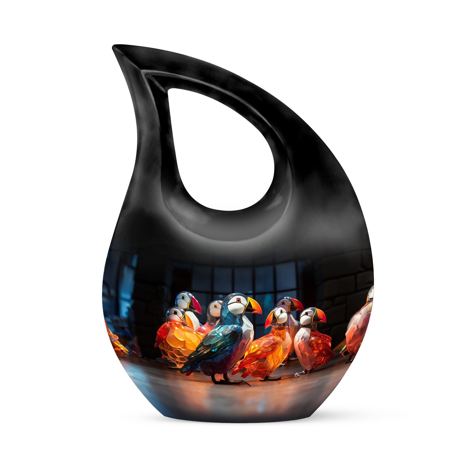 10-inch Puffin Bird Urn 