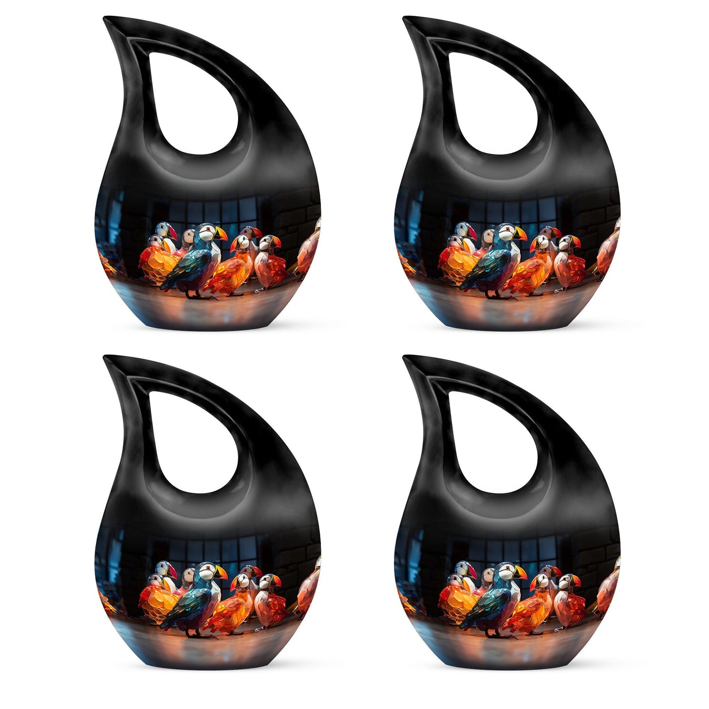 10-inch Puffin Bird Urn 