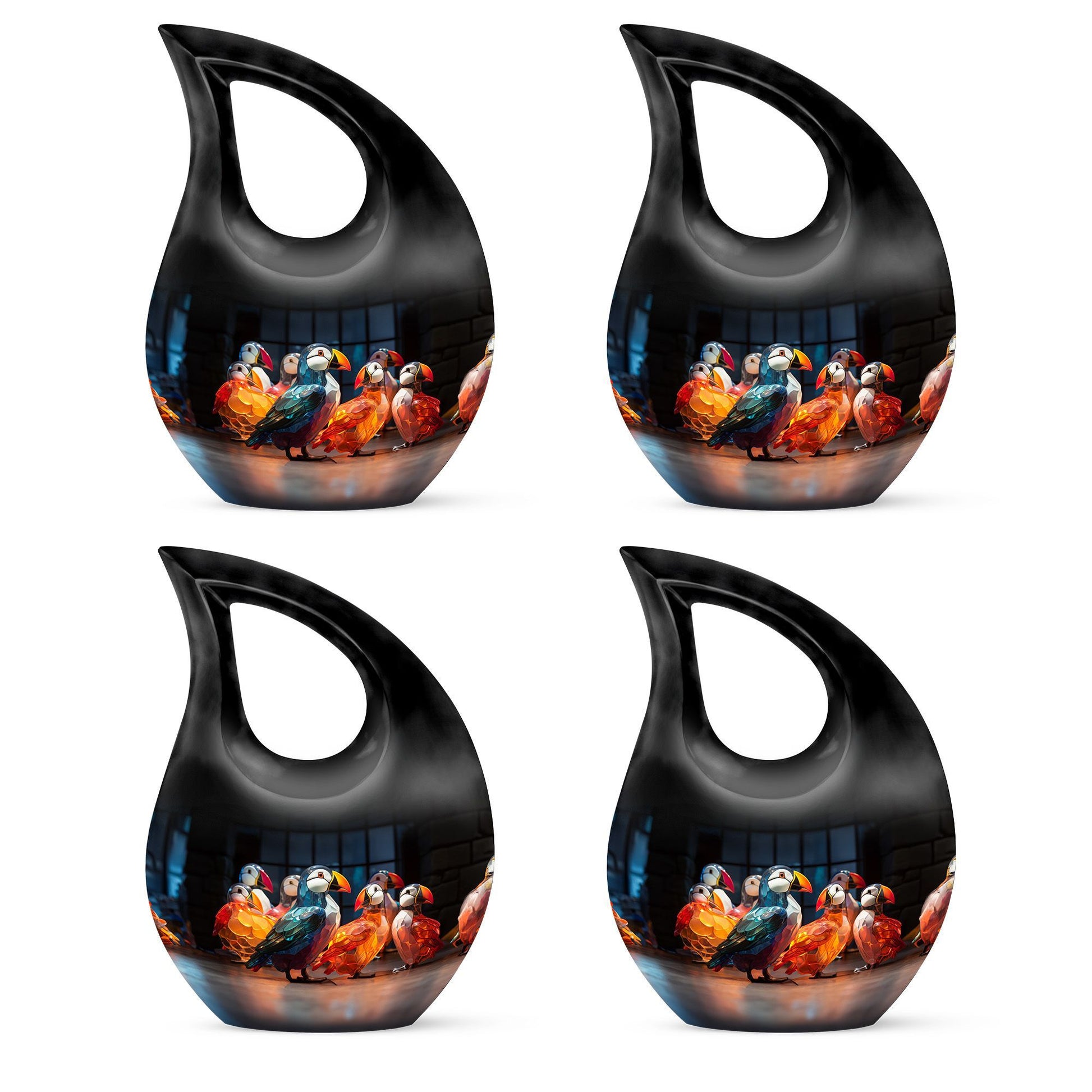 10-inch Puffin Bird Urn 