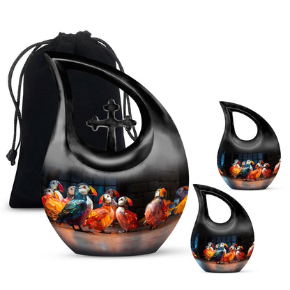 10-inch Puffin Bird Urn 