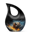 10-inch Grizzly Bear Memorial Urn