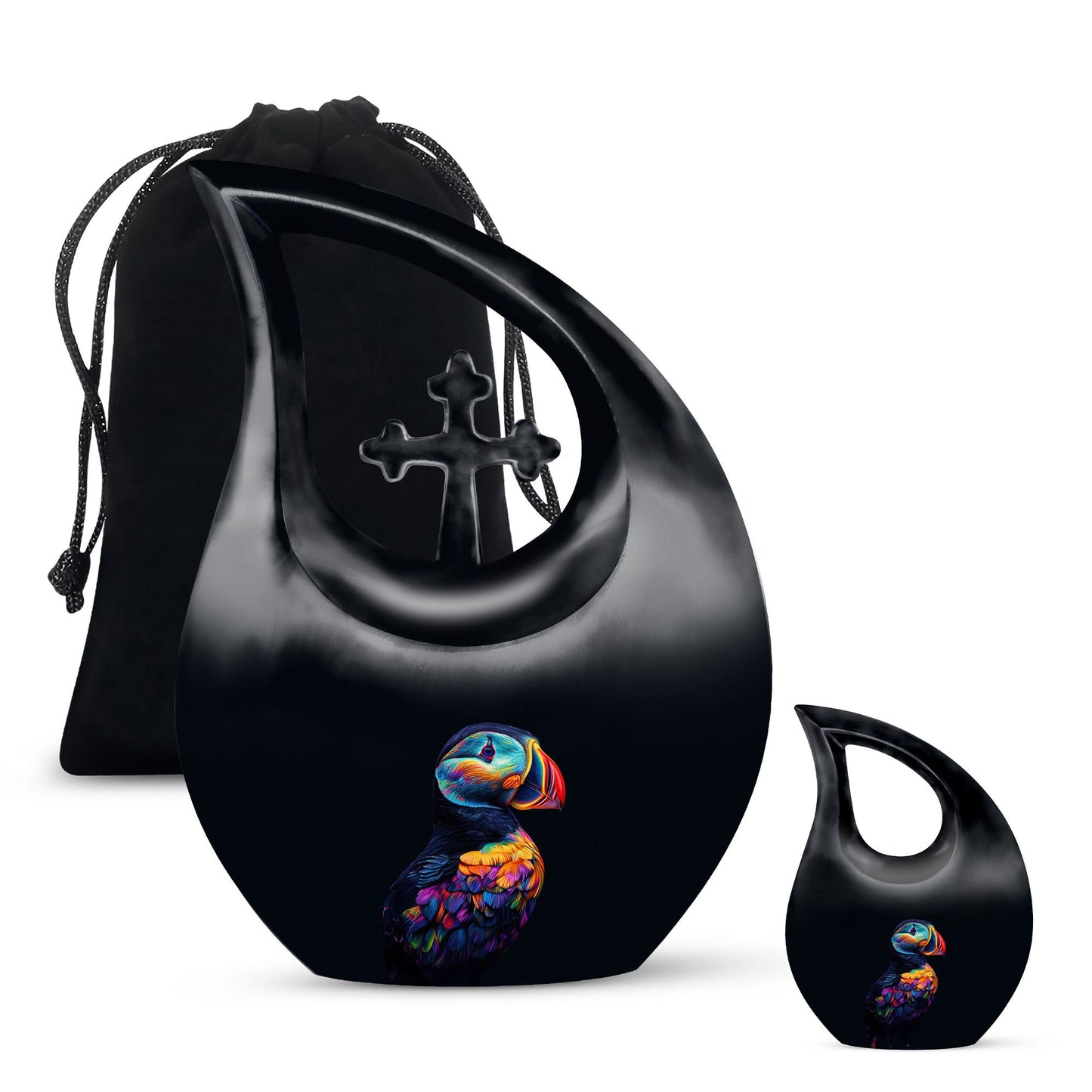 10-inch Puffin Bird Urn