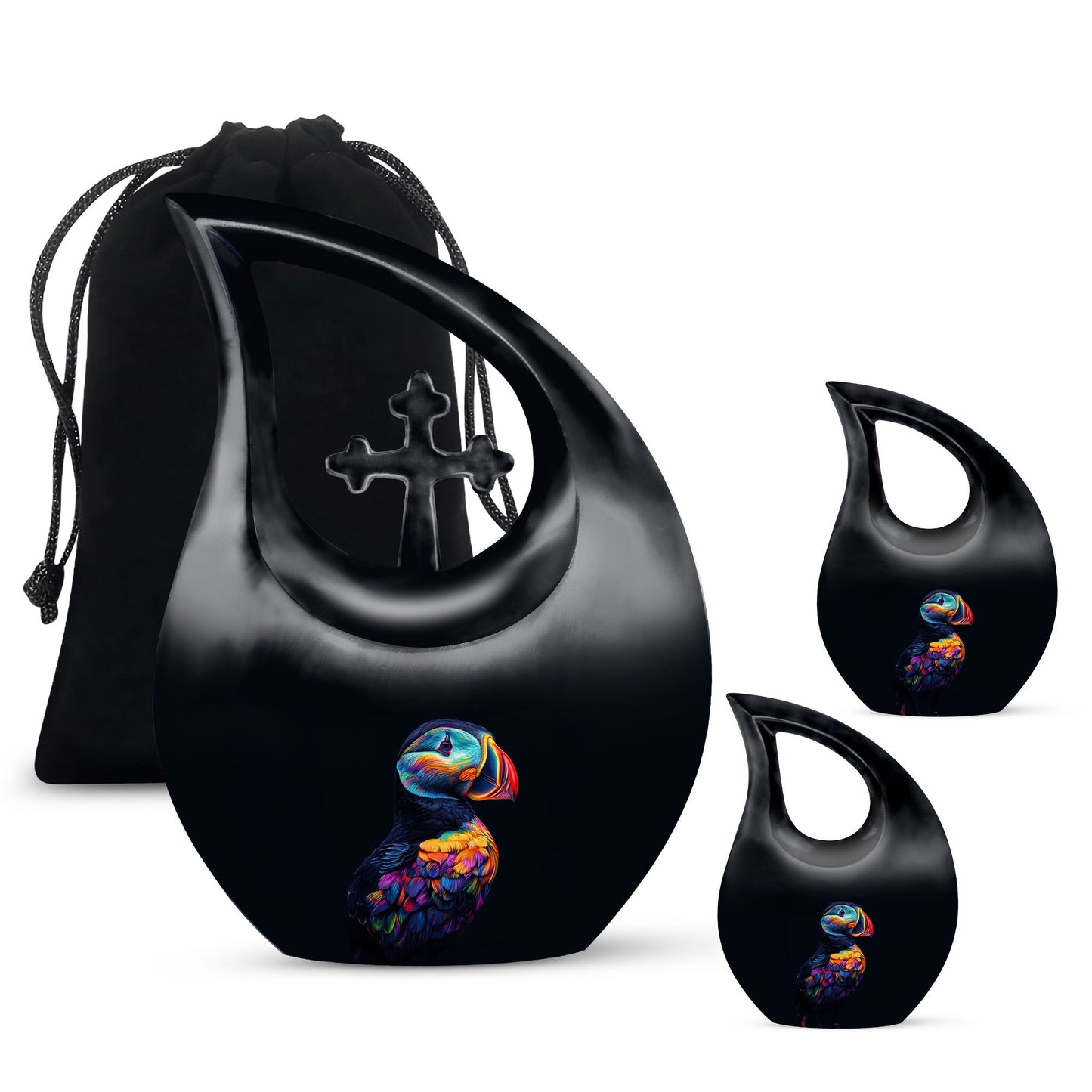 10-inch Puffin Bird Urn