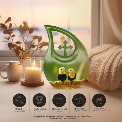 10-inch Puffin Bird Urn 