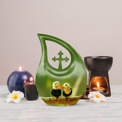 10-inch Puffin Bird Urn 