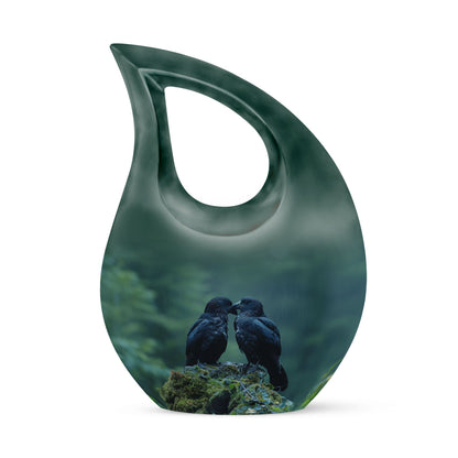 10-inch Crow Urn, 