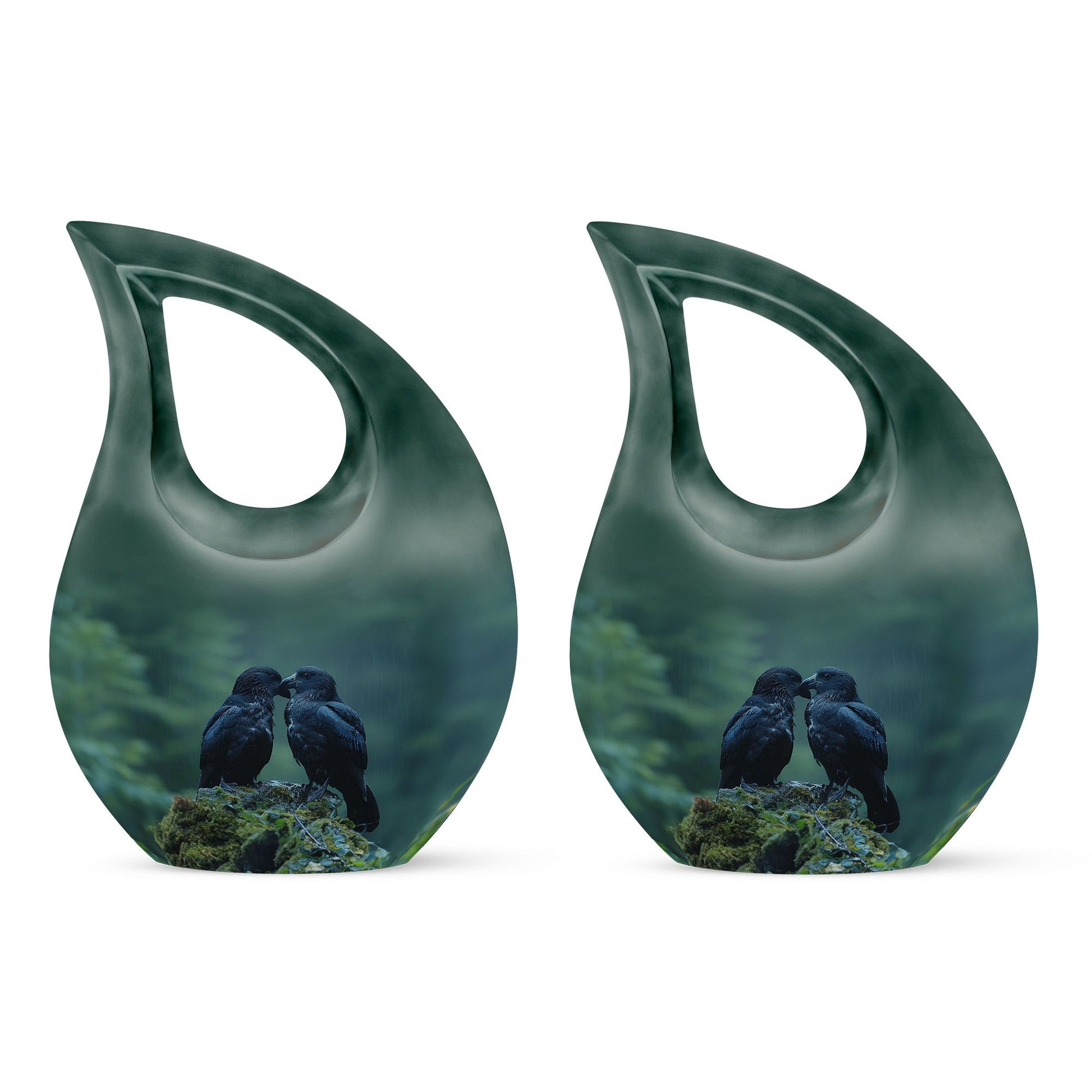 10-inch Crow Urn, 