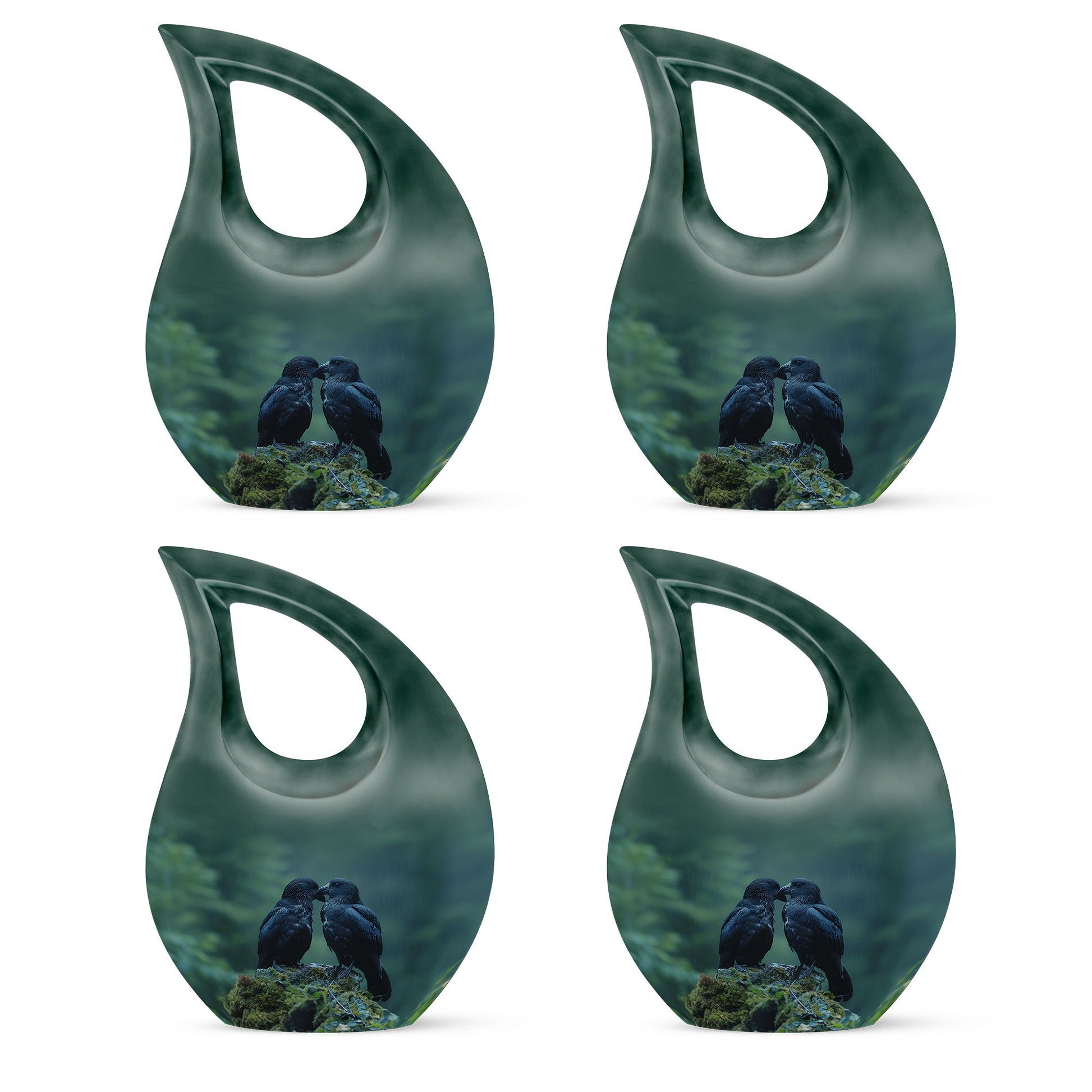 10-inch Crow Urn, 