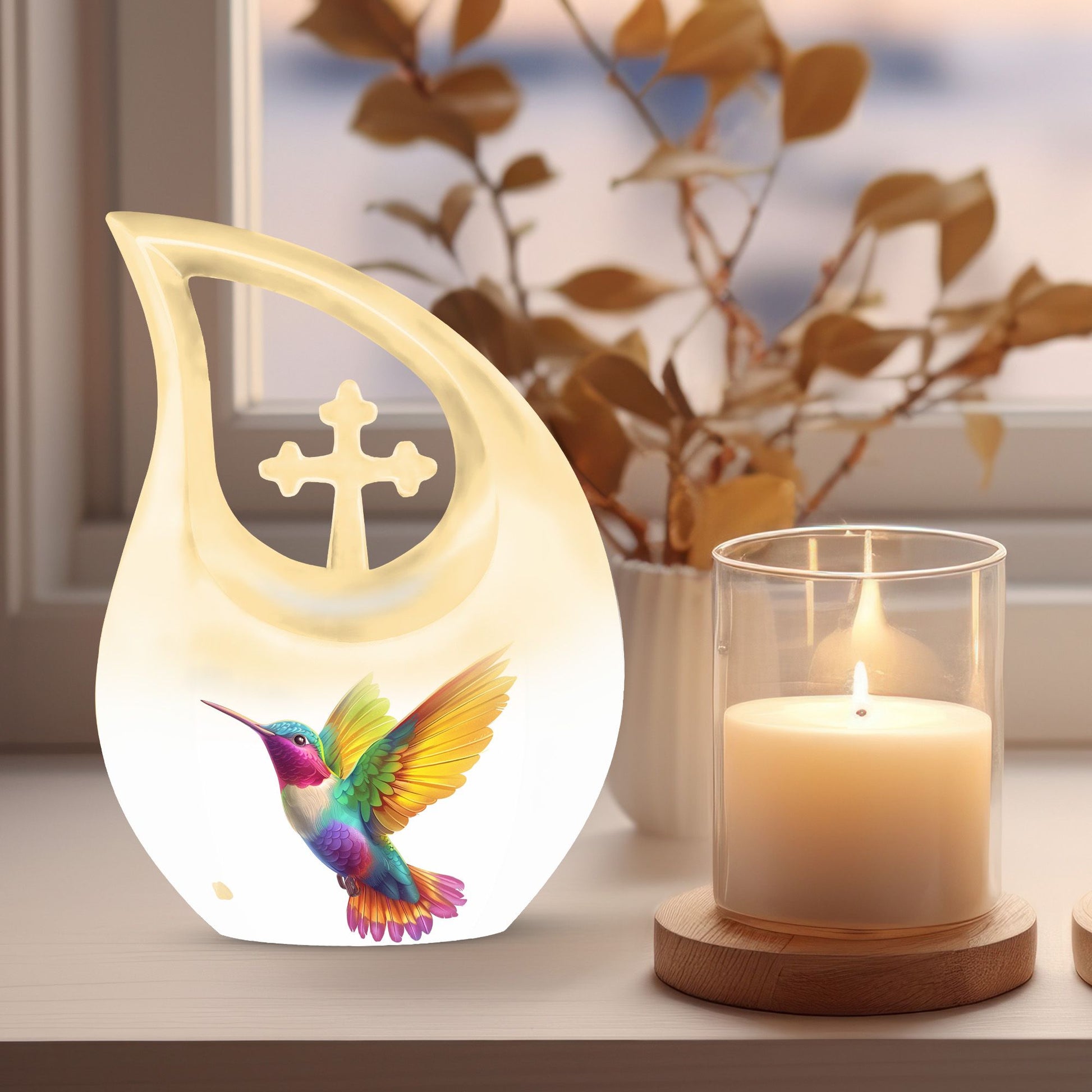 10-inch Humming Bird Urn 