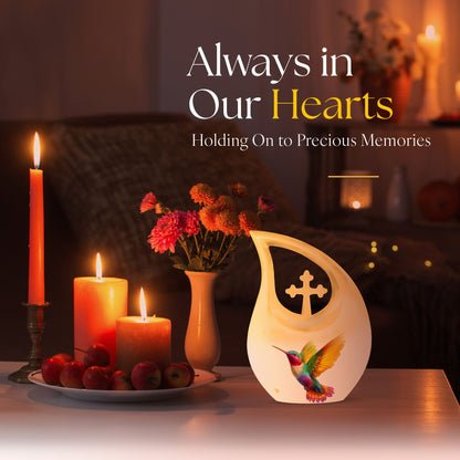 10-inch Humming Bird Urn 