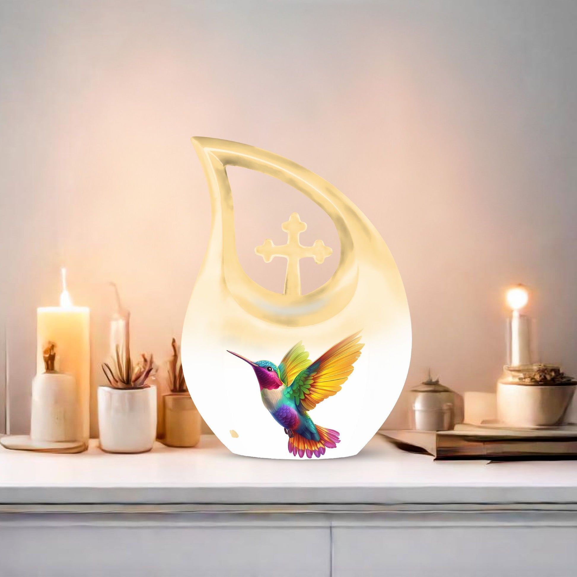 10-inch Humming Bird Urn 